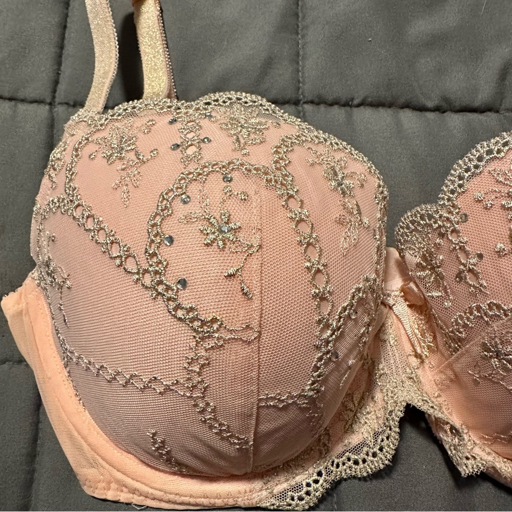 Victoria’s Secret Shimmer Rhinestone Demi Bra - Picture 2 of 4